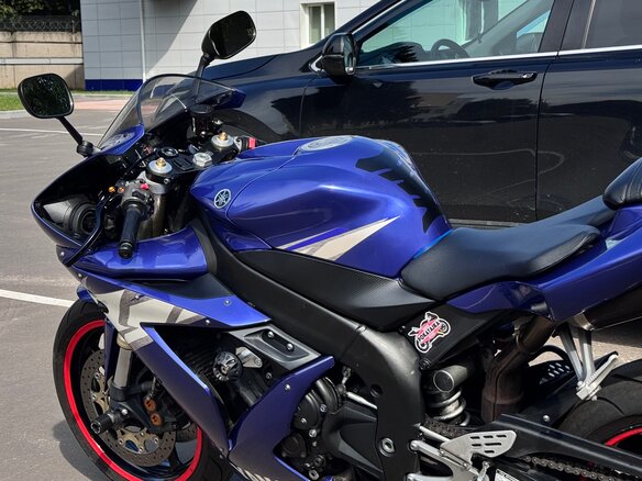 2004 Yamaha YZF-R1, синий, 530000 рублей - вид 11