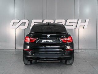 2015 BMW X4 28i I (F26), чёрный, 2139000 рублей, вид 4