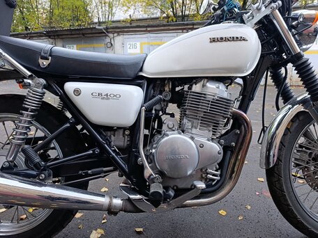 2008 Honda CB 400SS, белый, 450000 рублей, вид 3