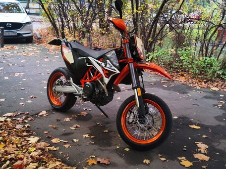 2012 KTM 690 SMC R, оранжевый, 480000 рублей, вид 5