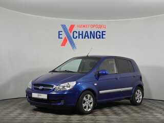 2007 Hyundai Getz I Рестайлинг, синий, 269000 рублей, вид 1