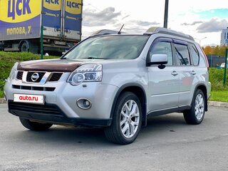 2012 Nissan X-Trail II Рестайлинг, серебристый, 1280000 рублей, вид 1