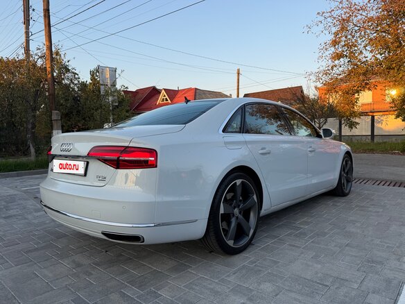 2014 Audi A8 III (D4) Рестайлинг, белый, 2149999 рублей - вид 10