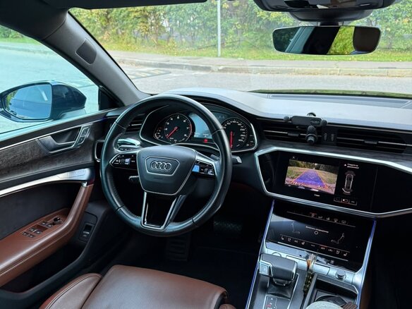 2018 Audi A7 55 TFSI II (4K), синий, 4500000 рублей - вид 5