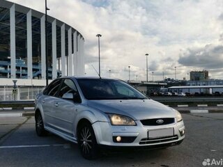 2007 Ford Focus II, серебристый, 430000 рублей, вид 3