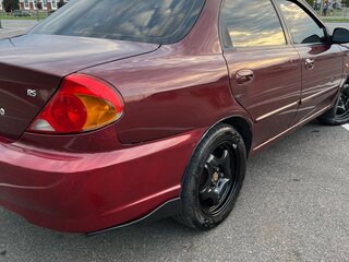 2007 Kia Spectra I Рестайлинг 2, красный, 400000 рублей, вид 3