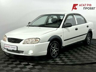 2005 Kia Spectra I Рестайлинг 2, белый, 190000 рублей, вид 2