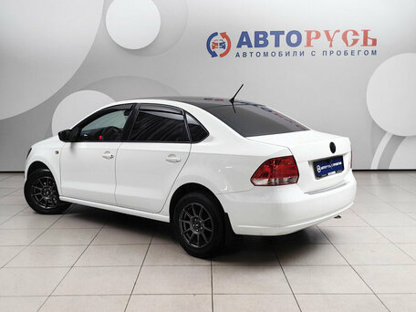 2013 Volkswagen Polo V, белый, 648000 рублей, вид 2