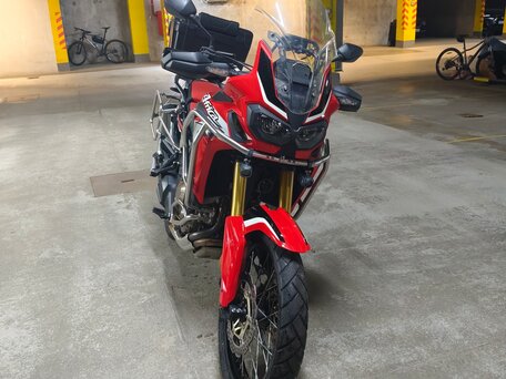 2016 Honda CRF 1000L Africa Twin, красный, 1150000 рублей, вид 2
