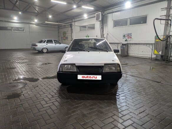 1997 Lada (ВАЗ) 2109, белый, 60000 рублей