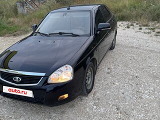 2012 Lada (ВАЗ) Priora I, чёрный, 380000 рублей, вид 1