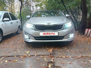 2014 Kia Optima III Рестайлинг, серебристый, 1750000 рублей, вид 1