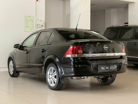 2008 Opel Astra H Рестайлинг, чёрный, 500000 рублей, вид 4