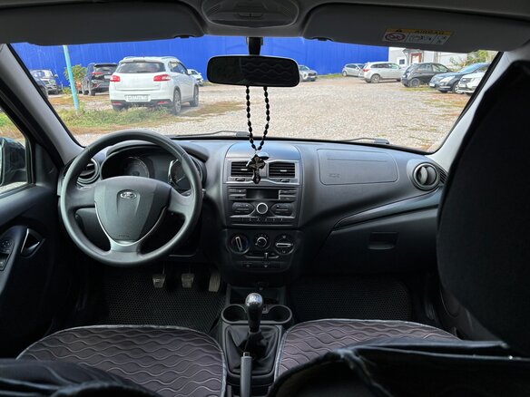2024 Lada (ВАЗ) Granta I Рестайлинг, чёрный, 830000 рублей - вид 5