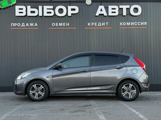2011 Hyundai Solaris I, чёрный, 799000 рублей, вид 4