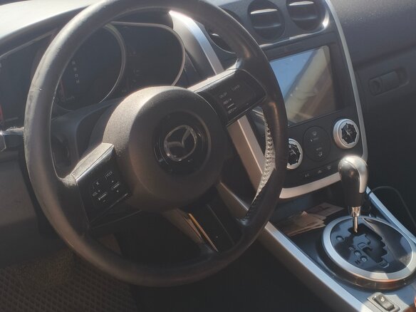 2008 Mazda CX-7 I, белый, 600000 рублей - вид 6