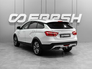 2019 Lada (ВАЗ) Vesta SW Cross I, белый, 990000 рублей, вид 2