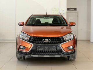 2018 Lada (ВАЗ) Vesta I, оранжевый, 950000 рублей, вид 2