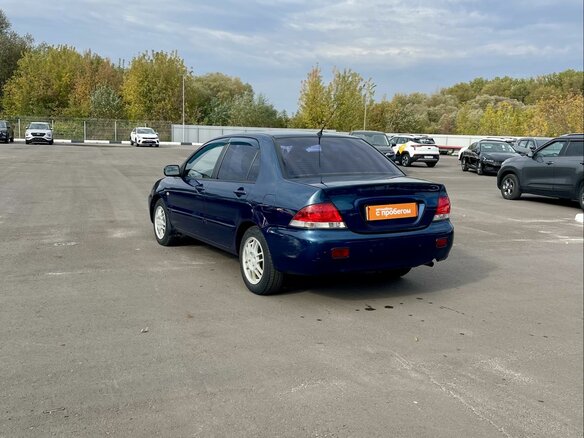 2009 Mitsubishi Lancer Classic IX Рестайлинг, синий, 435000 рублей - вид 5