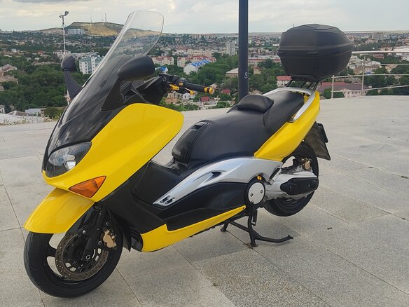 2003 Yamaha TMAX, жёлтый, 300000 рублей - вид 20
