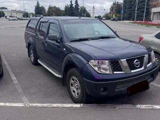 2008 Nissan Navara (Frontier) III (D40), синий, 650000 рублей, вид 1