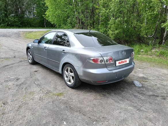 2003 Mazda 6 I (GG), серый, 350000 рублей - вид 3