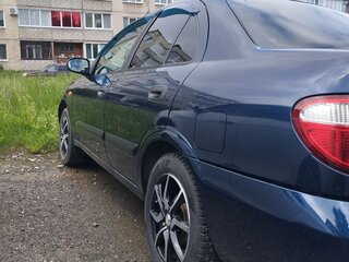 2005 Nissan Almera II (N16) Рестайлинг, синий, 310000 рублей, вид 2
