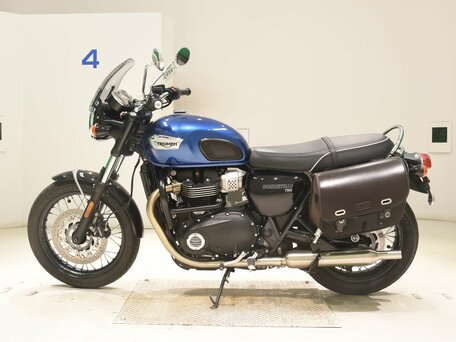 2023 Triumph Bonneville T100, синий, 800000 рублей, вид 5