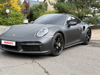 2021 Porsche 911 Turbo S VIII (992), чёрный, 18000000 рублей, вид 1