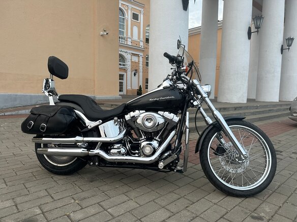 2007 Harley-Davidson Softail Deuce, чёрный, 750000 рублей - вид 7