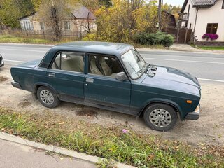 2008 Lada (ВАЗ) 2107, зелёный, 110000 рублей, вид 5