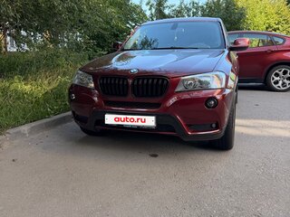 2012 BMW X3 28i xDrive II (F25), красный, 1100000 рублей, вид 1