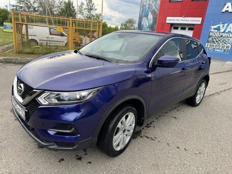 2021 Nissan Qashqai II Рестайлинг, синий, 1930000 рублей, вид 3