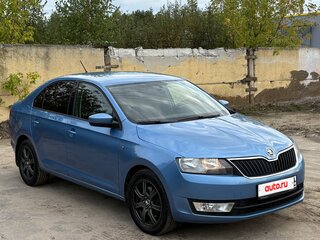 2014 Skoda Rapid I, синий, 870000 рублей, вид 5