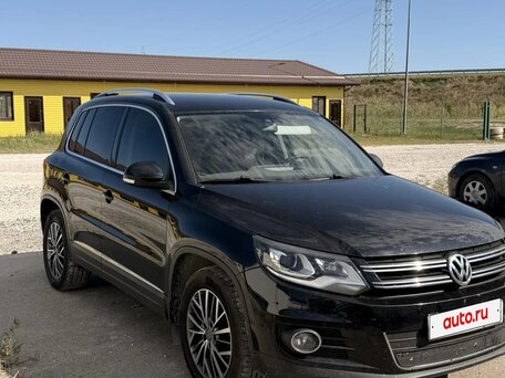2011 Volkswagen Tiguan I Рестайлинг, чёрный, 1200000 рублей, вид 4