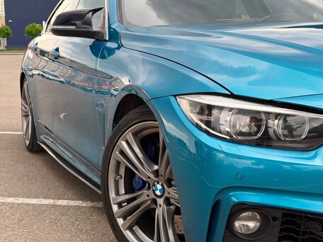 2017 BMW 4 серии Gran Coupe 430i xDrive F32/F33/F36 Рестайлинг, синий, 2680000 рублей, вид 2