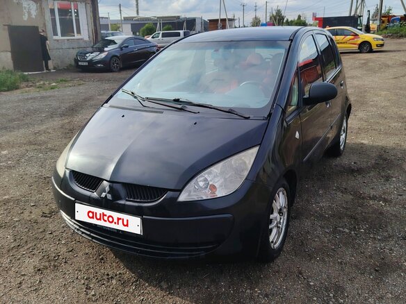 2008 Mitsubishi Colt VI (Z20/Z30), чёрный, 290000 рублей - вид 1