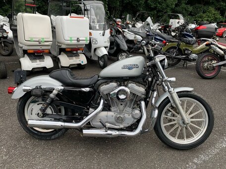 2010 Harley-Davidson Sportster 883, серебристый, 649000 рублей, вид 2