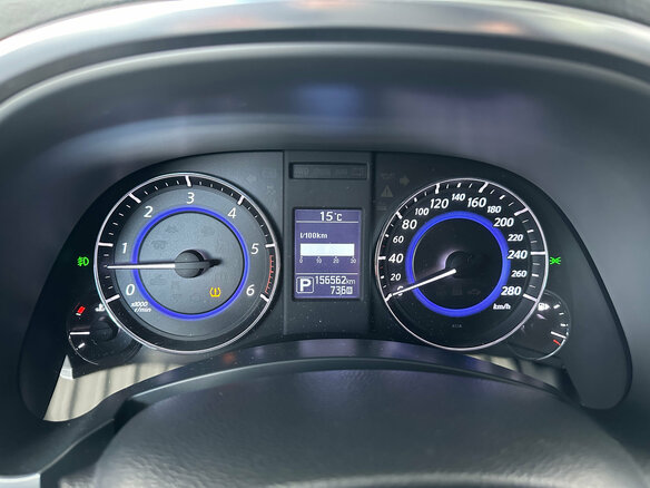2014 Infiniti QX70, коричневый - вид 11