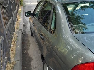 2007 Lada (ВАЗ) Kalina I, чёрный, 200000 рублей, вид 4