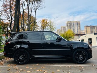 2022 Land Rover Range Rover Sport MHEV II Рестайлинг, чёрный, 8500000 рублей, вид 3