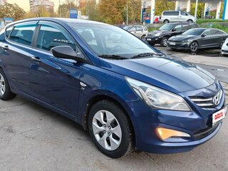 2015 Hyundai Solaris I Рестайлинг, синий, 950000 рублей, вид 1