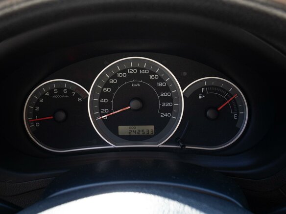 2008 Subaru Impreza III, серый, 599000 рублей - вид 19