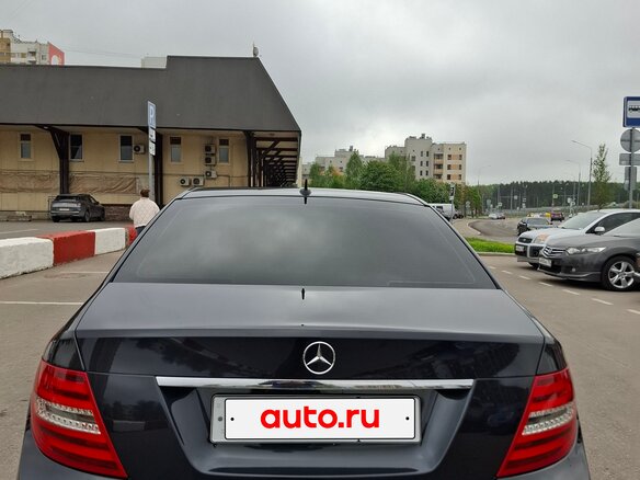 2012 Mercedes-Benz C-Класс 200 III (W204) Рестайлинг, чёрный, 1650000 рублей - вид 5
