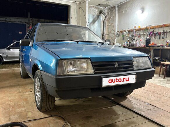 2000 Lada (ВАЗ) 21093i, синий, 130000 рублей - вид 3