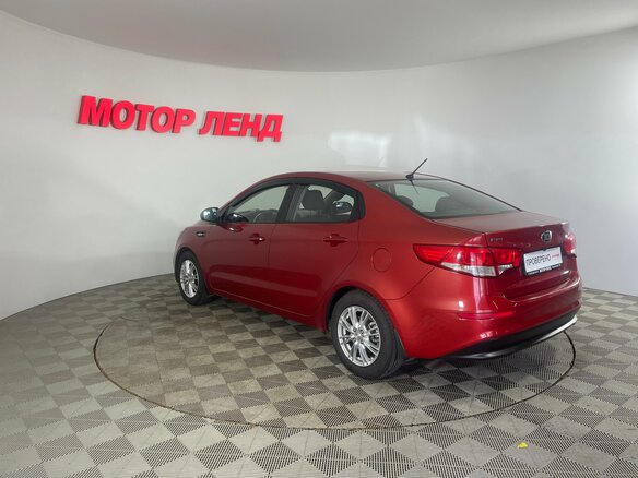 2015 Kia Rio III Рестайлинг, красный - вид 6