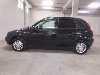 2013 Lada (ВАЗ) Kalina I, чёрный, 350000 рублей, вид 2