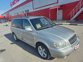 2003 Kia Carnival I Рестайлинг, серебристый, 560000 рублей, вид 3