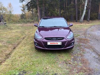 2013 Hyundai Solaris I, фиолетовый, 850000 рублей, вид 1