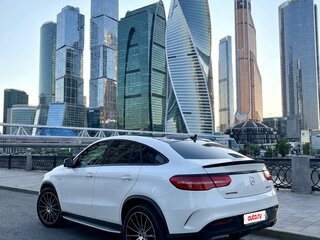 2017 Mercedes-Benz GLE Coupe AMG 43 AMG I (C292), белый, 3850000 рублей, вид 4